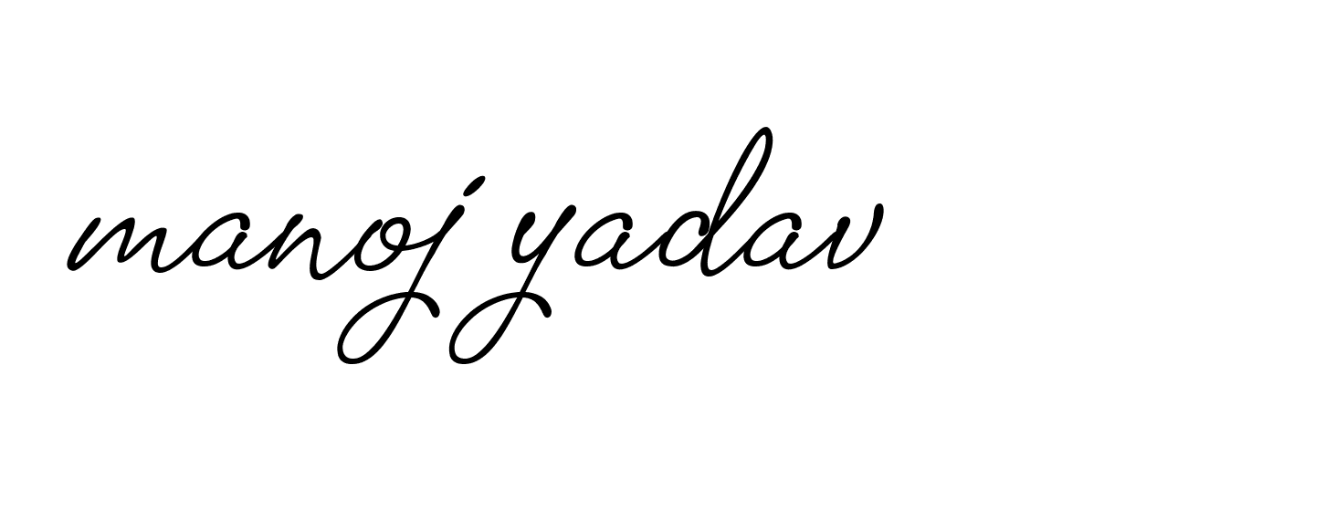 Signature of manoj-yadav