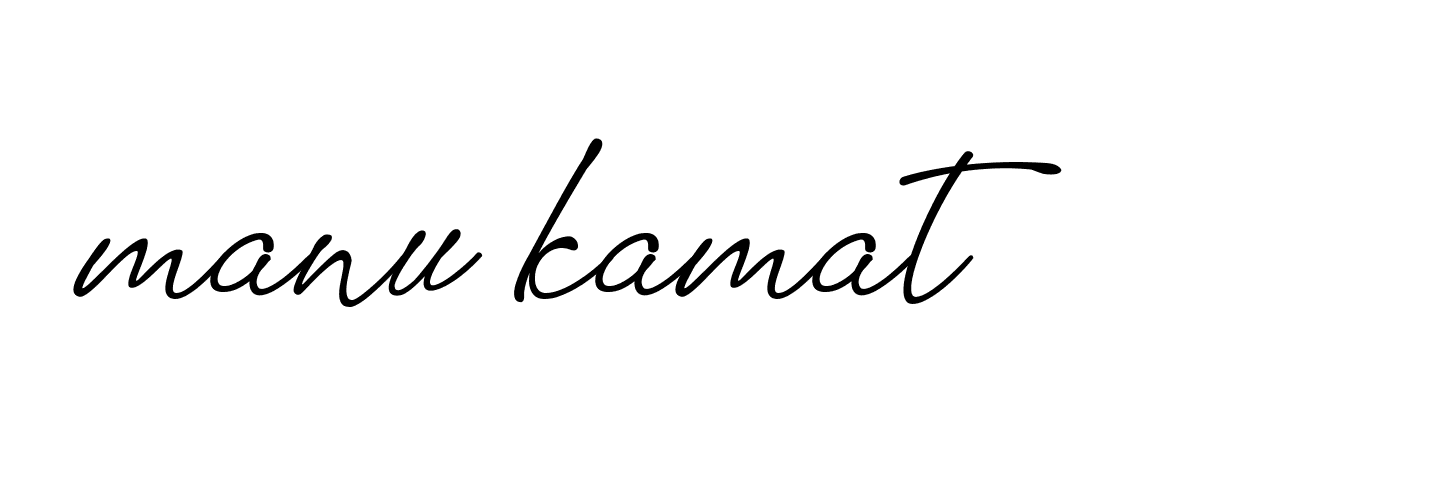 Signature of manu-kamat