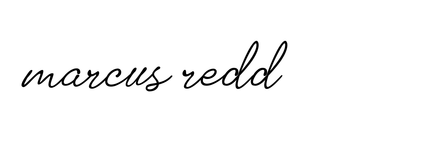 Signature of marcus-redd