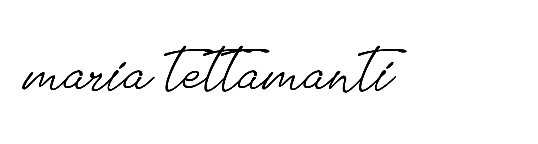 Signature of maria-tettamanti