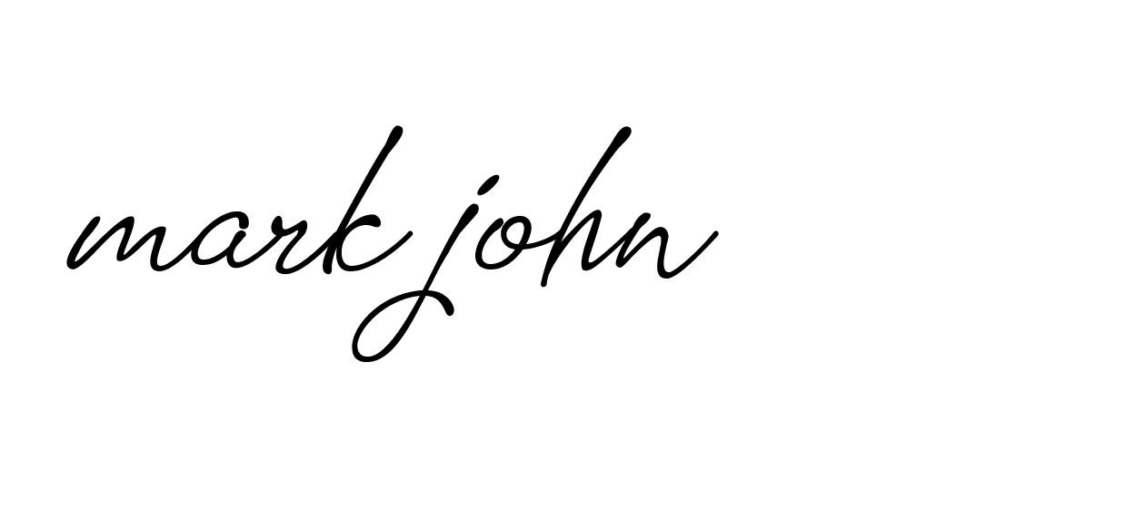 Signature of mark-john