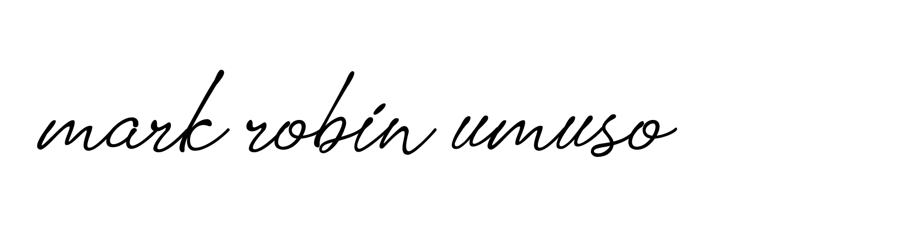 Signature of mark-robin-umuso