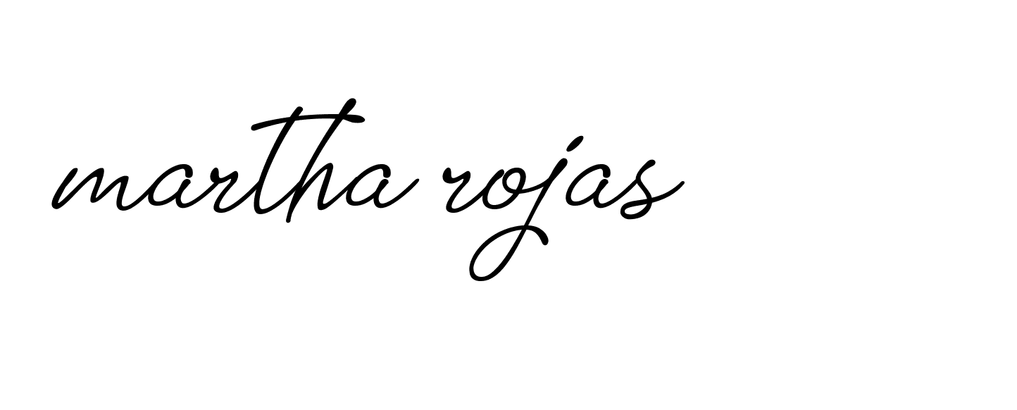 Signature of martha-rojas