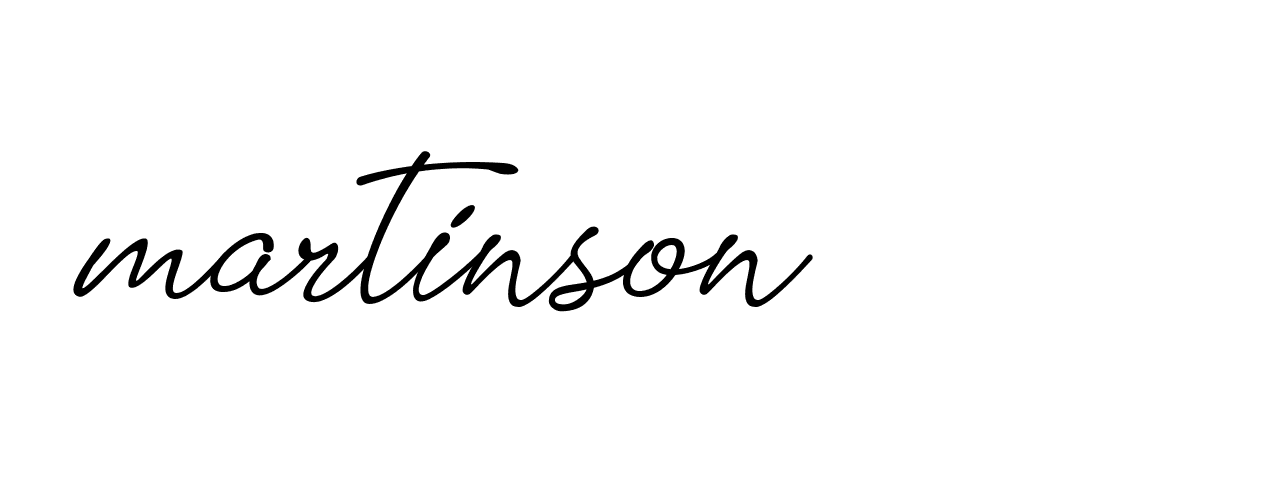 Signature of martinson