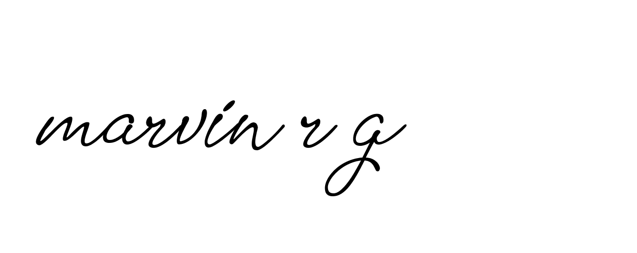 Signature of marvin-r-g