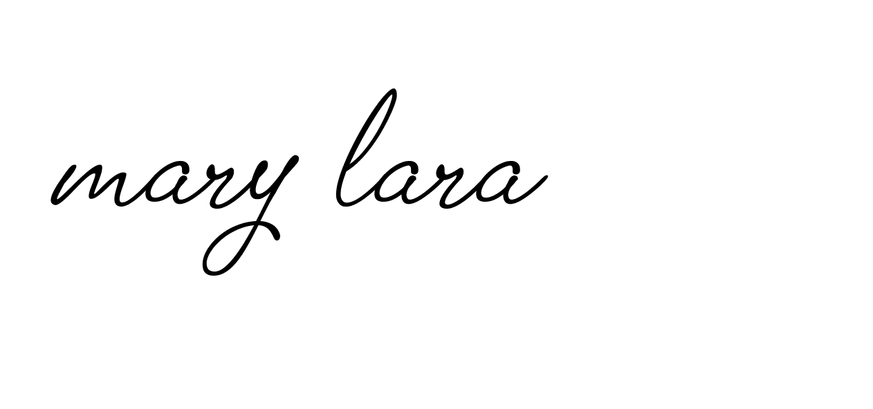 Signature of mary-lara