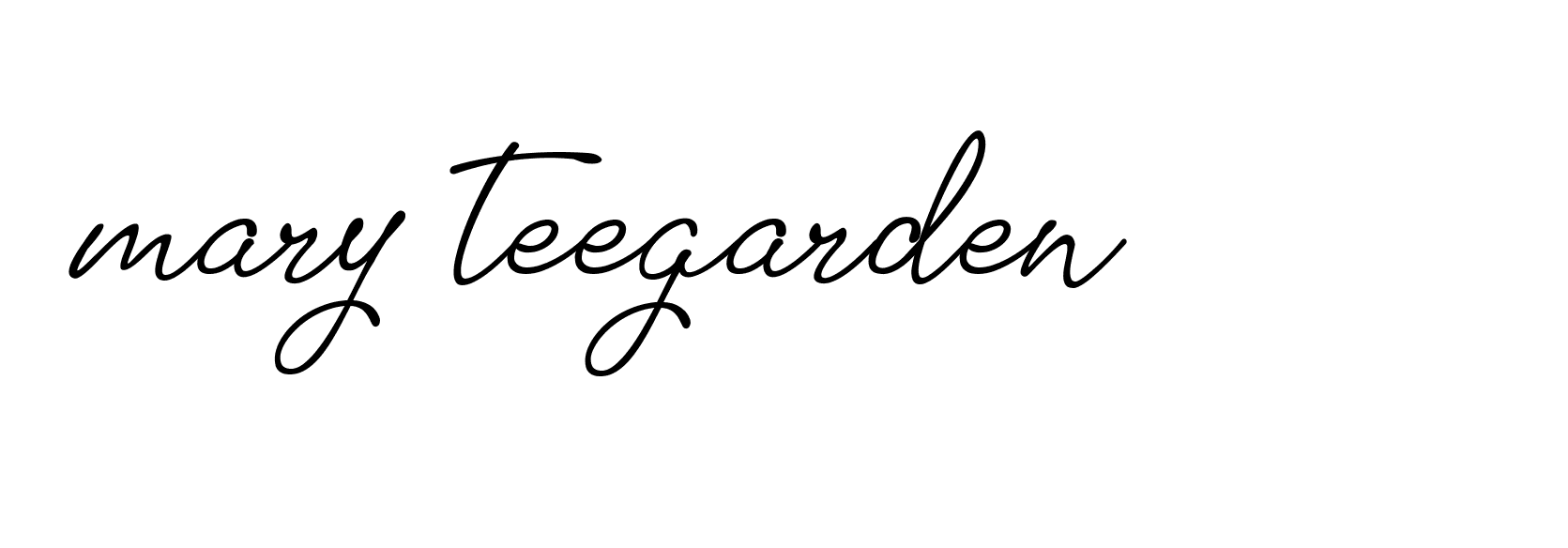 Signature of mary-teegarden