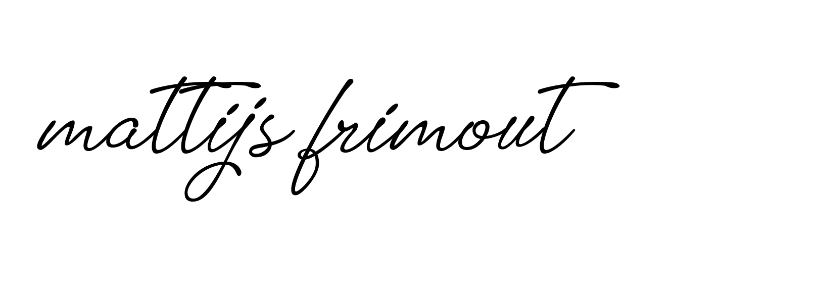 Signature of mattijs-frimout