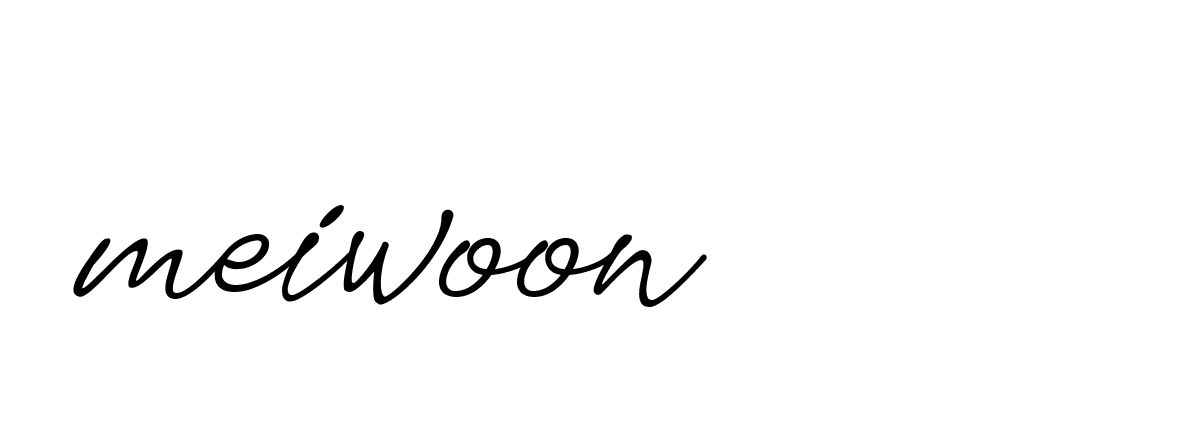 Signature of meiwoon