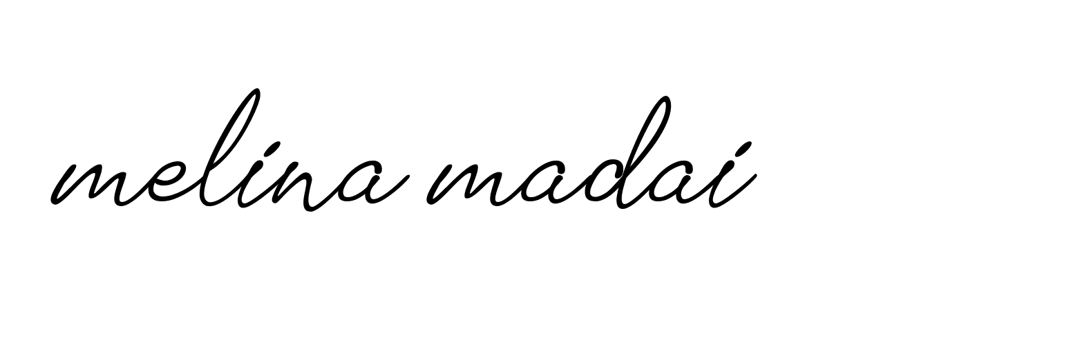 Signature of melina-madai