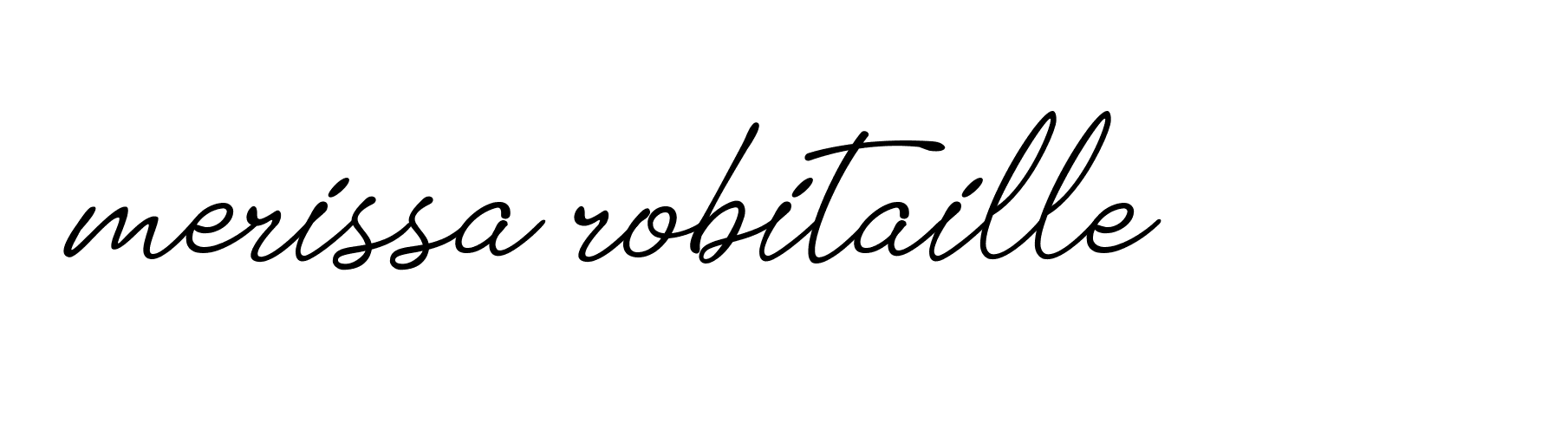 Signature of merissa-robitaille