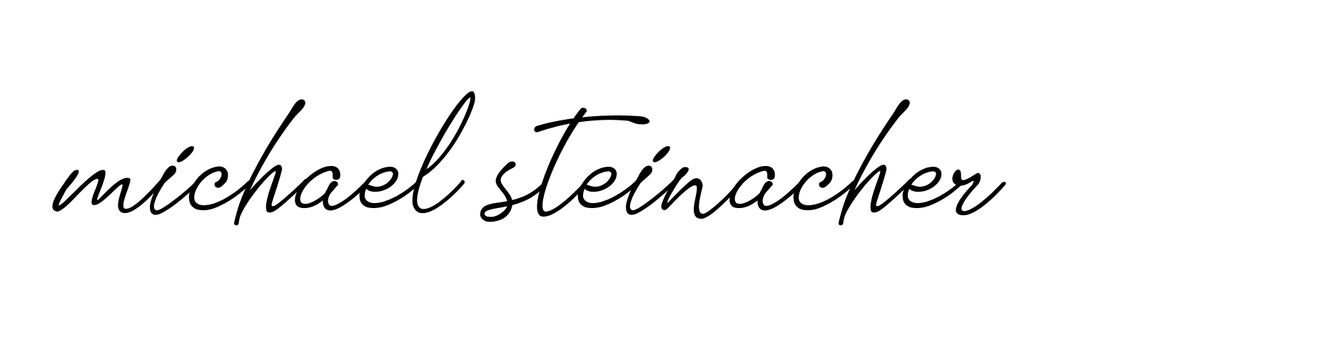 Signature of michael-steinacher