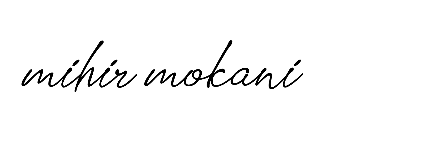 Signature of mihir-mokani