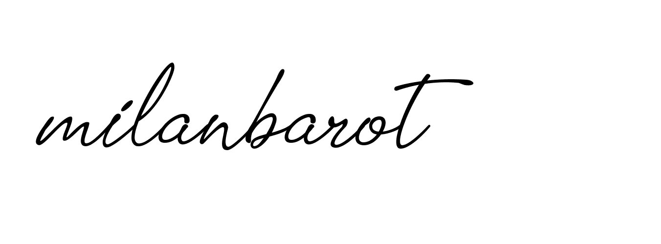 Signature of milanbarot