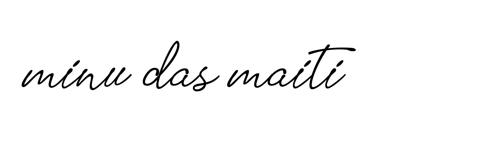 Signature of minu-das-maiti