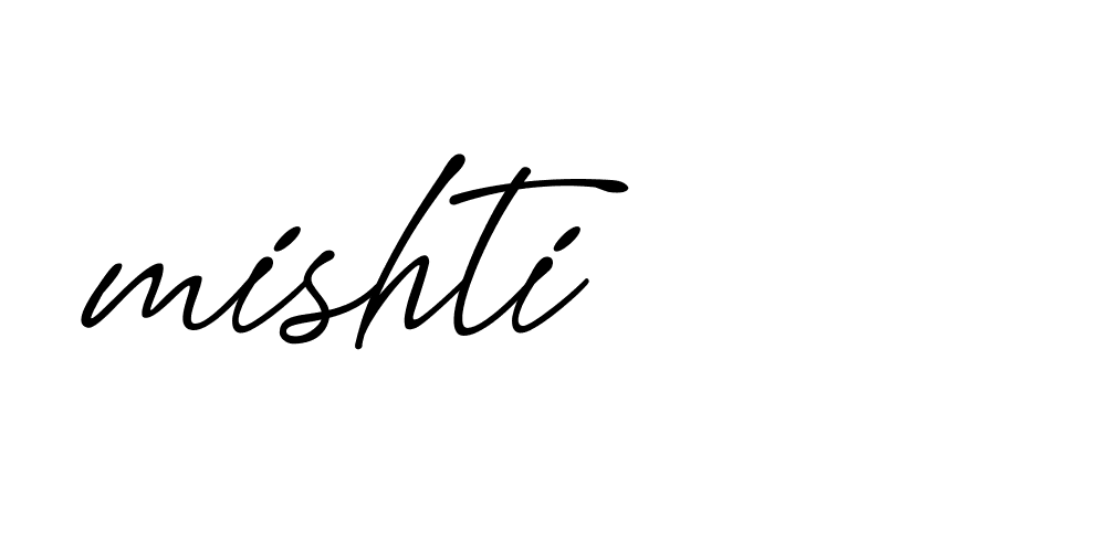 Signature of mishti