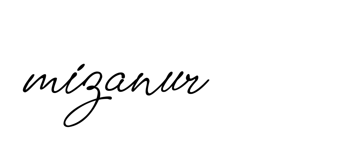 Signature of mizanur