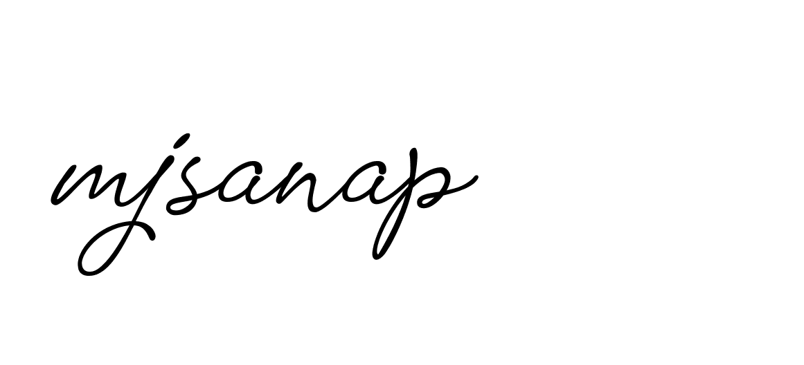 Signature of mjsanap