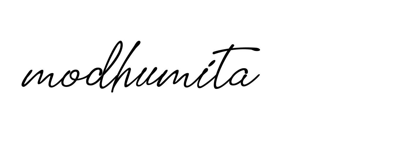 Signature of modhumita-