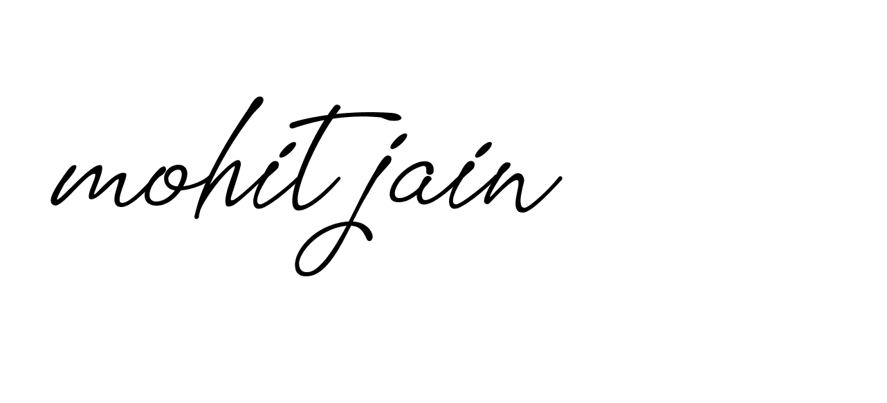 Signature of mohit-jain