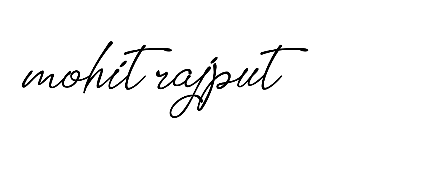 Signature of mohit-rajput