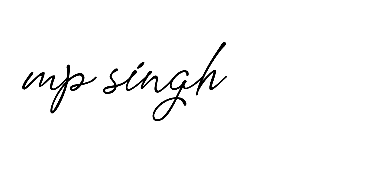 Signature of mp-singh