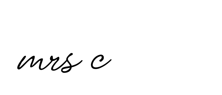 Signature of mrs-c