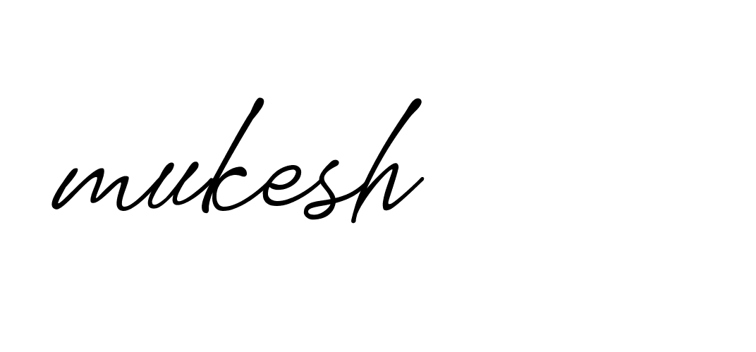 Signature of mukesh