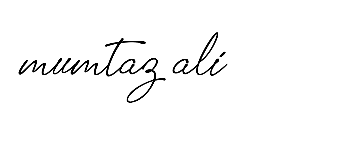 Signature of mumtaz-ali