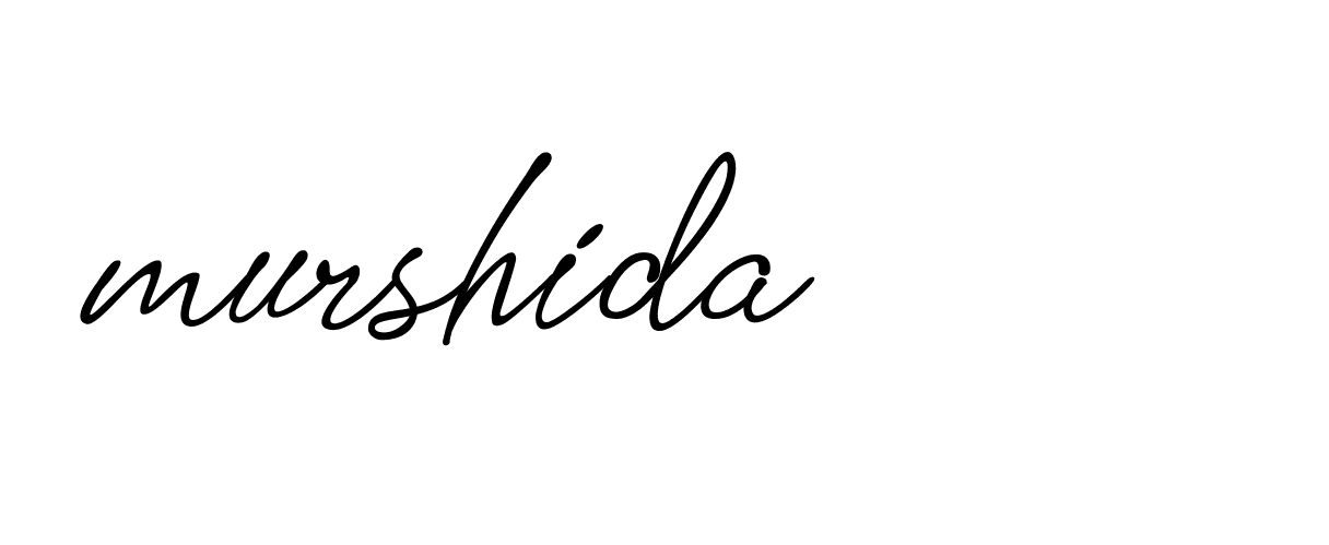 Signature of murshida