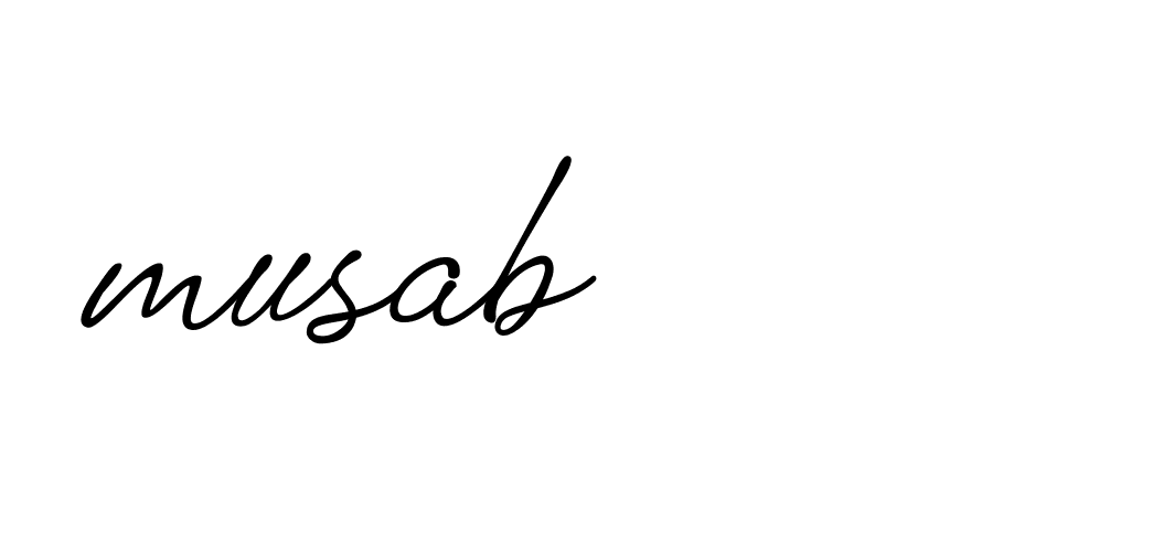 Signature of musab-