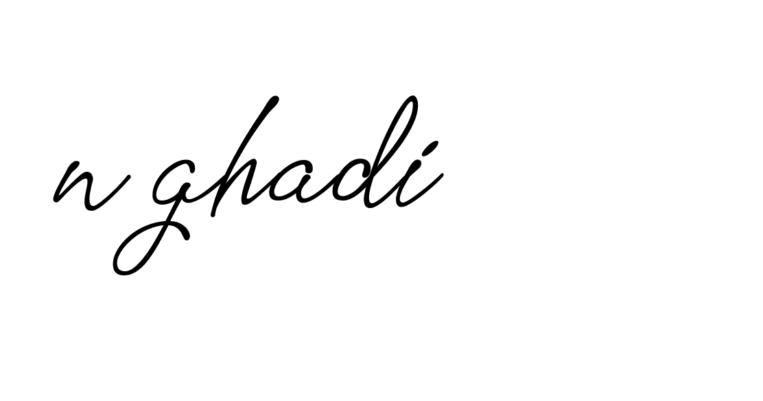 Signature of n-ghadi