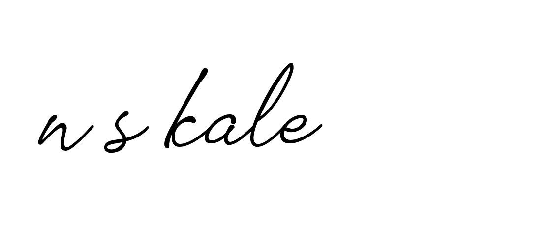 Signature of n-s-kale