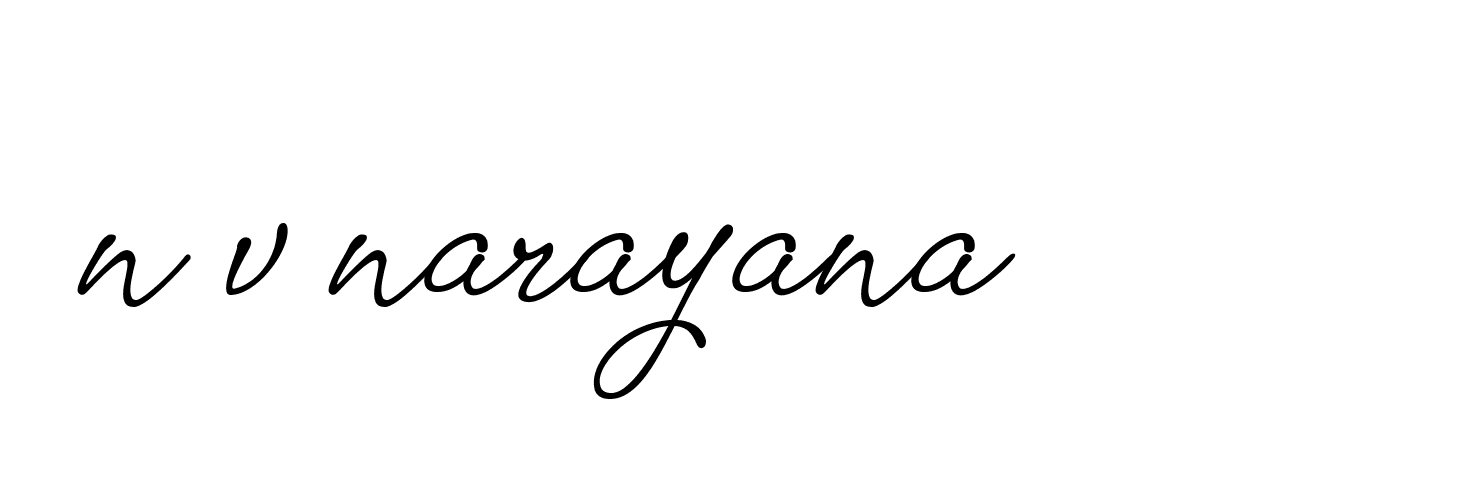 Signature of n-v-narayana