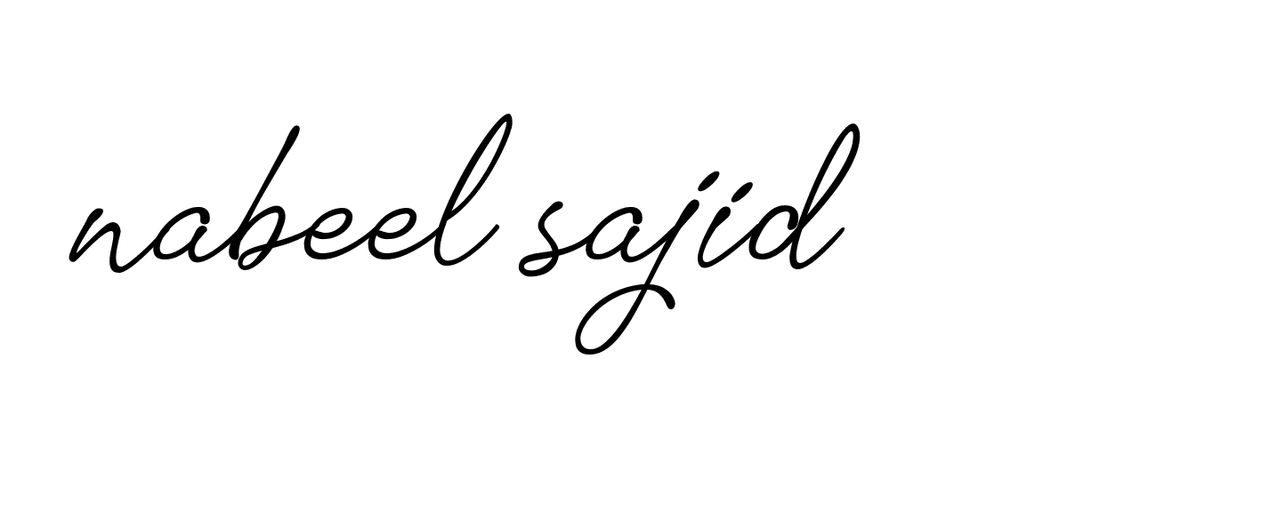 Signature of nabeel-sajid