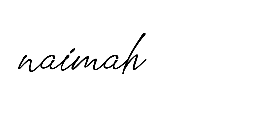 Signature of naimah-