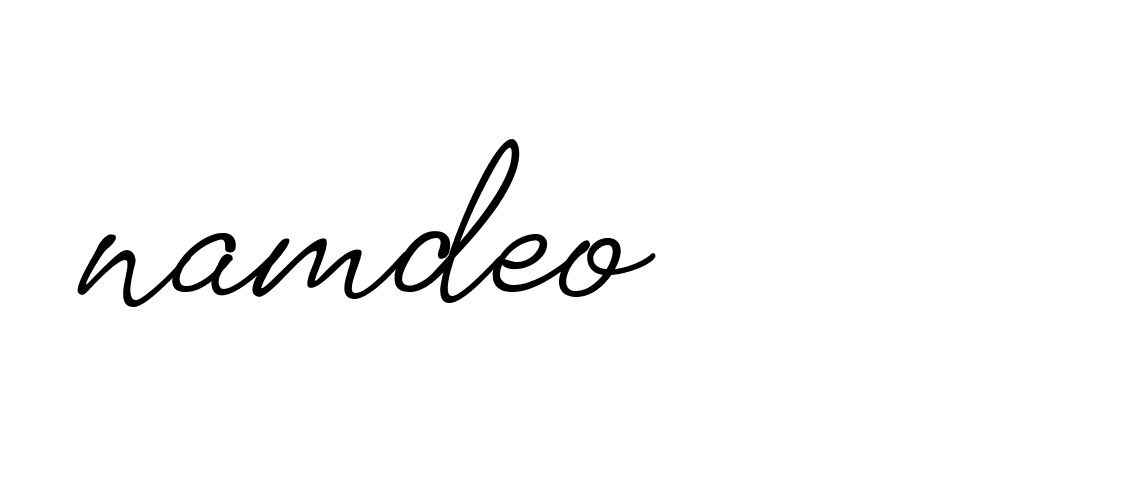 Signature of namdeo