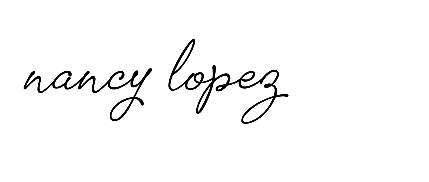 Signature of nancy-lopez