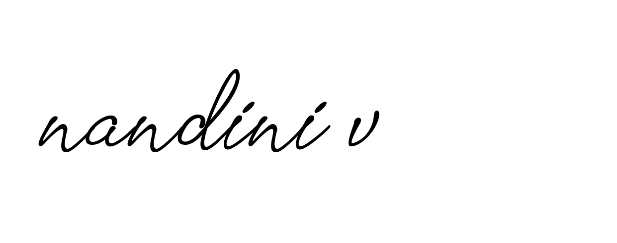 Signature of nandini-v