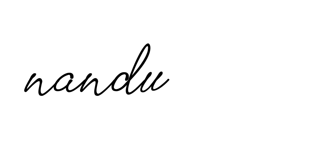 Signature of nandu