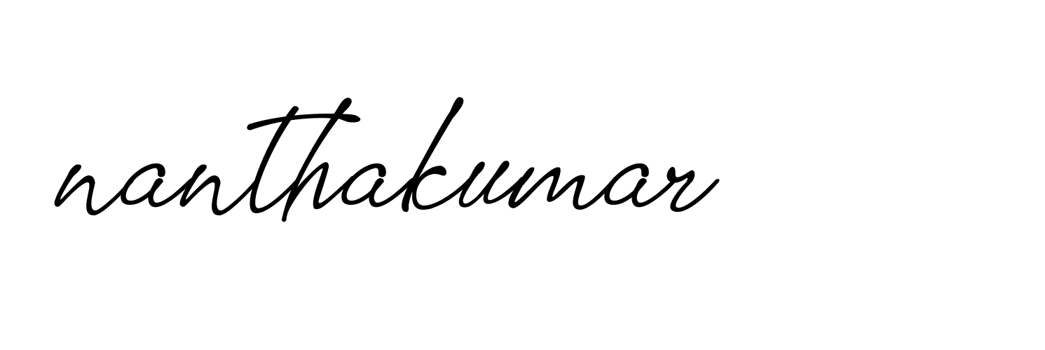 Signature of nanthakumar