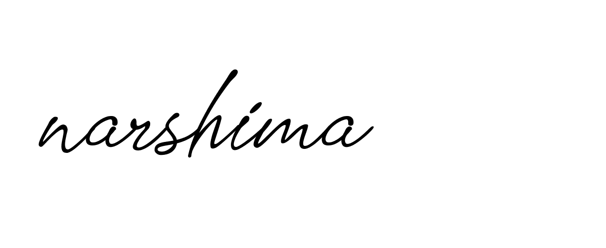 Signature of narshima