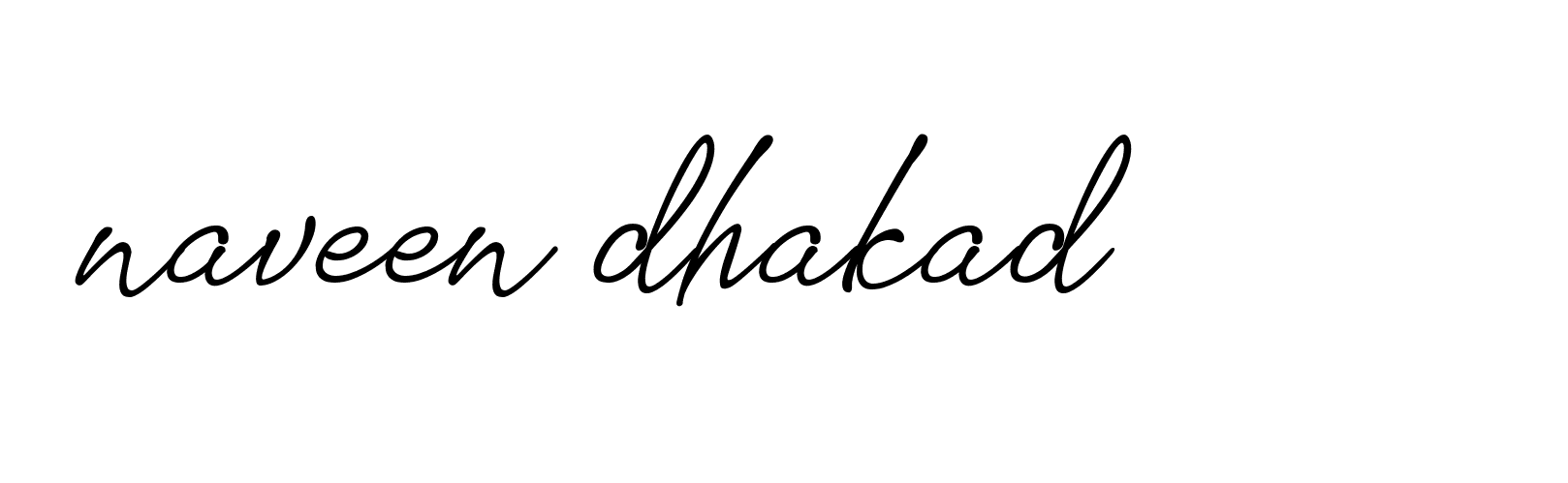 Signature of naveen-dhakad