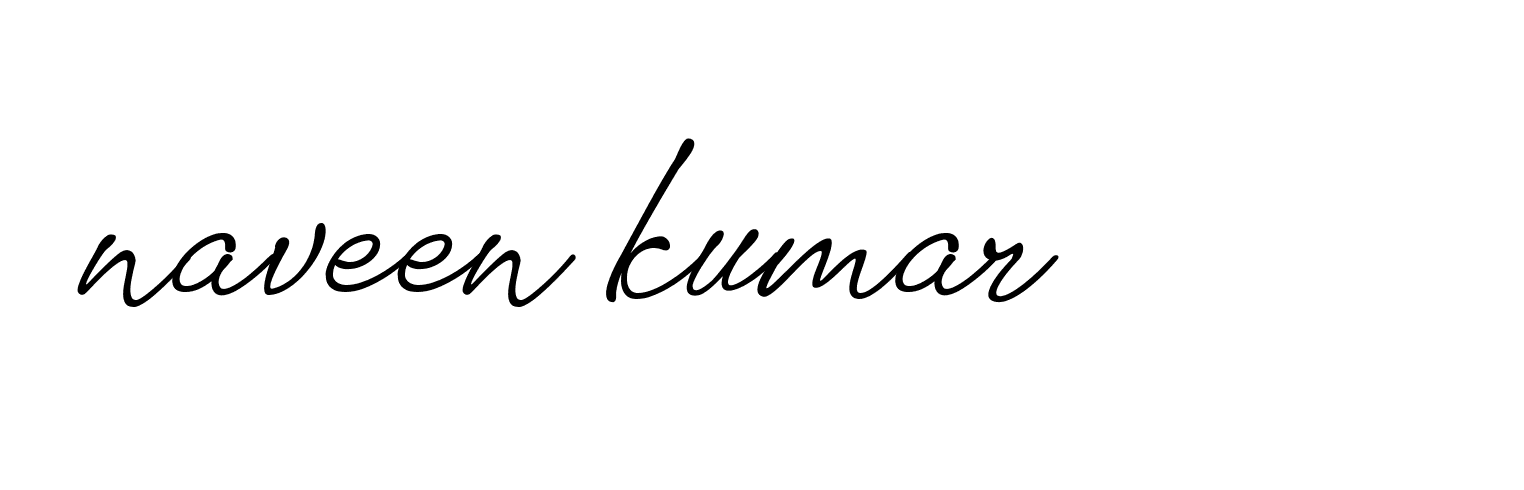 Signature of naveen-kumar