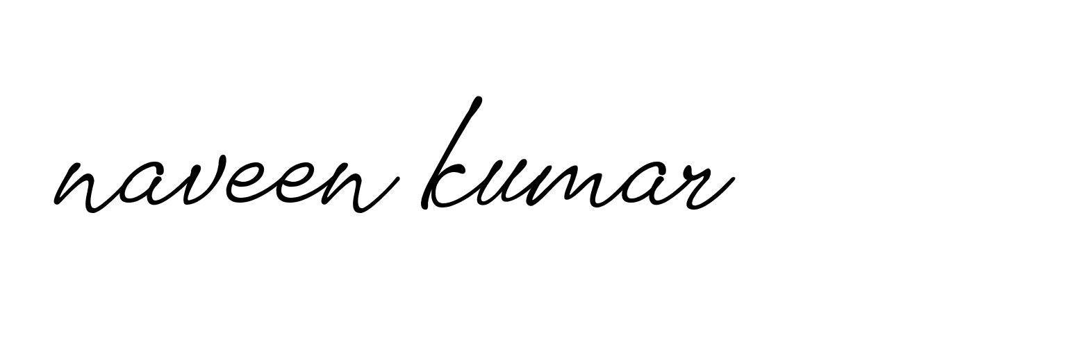 Signature of naveen-kumar-