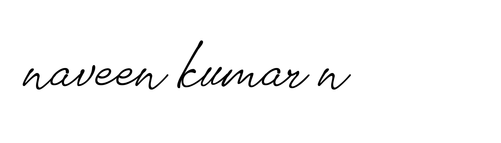 Signature of naveen-kumar-n-