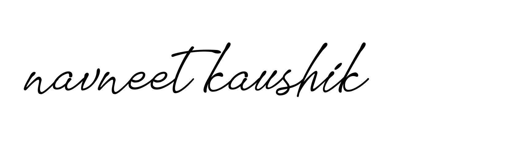 Signature of navneet-kaushik