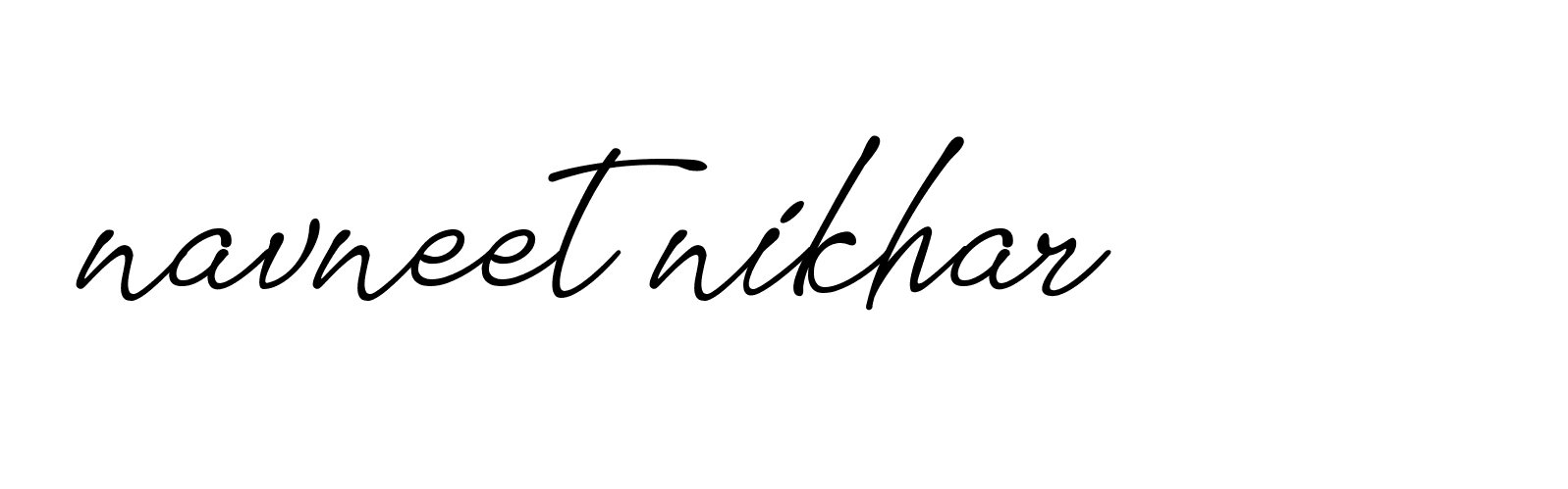 Signature of navneet-nikhar