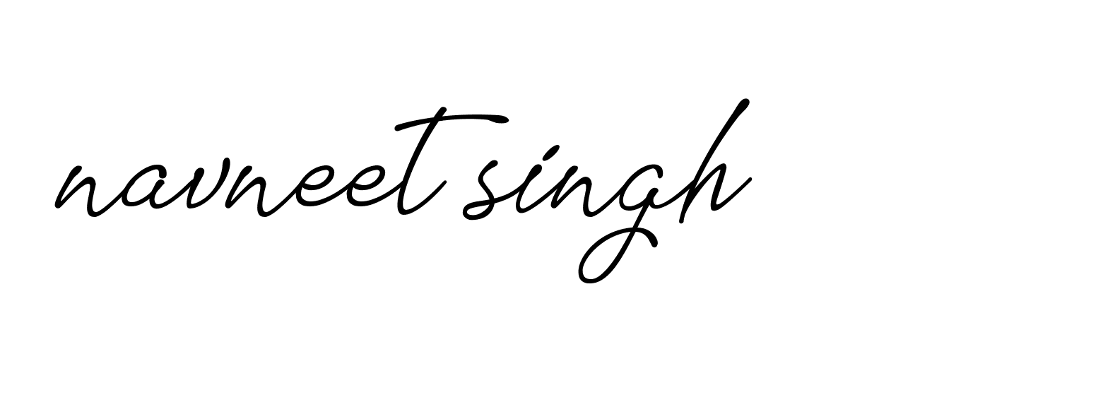 Signature of navneet-singh-