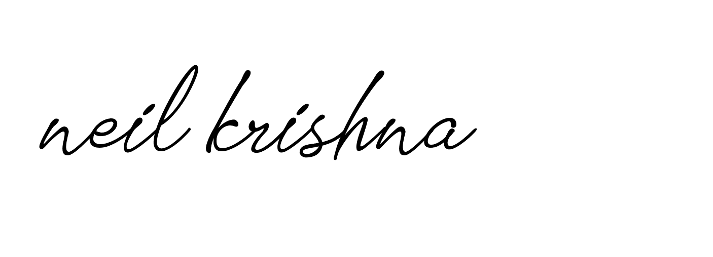 Signature of neil-krishna